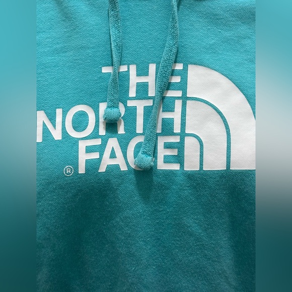 North Face. Half Dome Hoodie Pullover. Teal. Size Large. - Picture 4 of 9